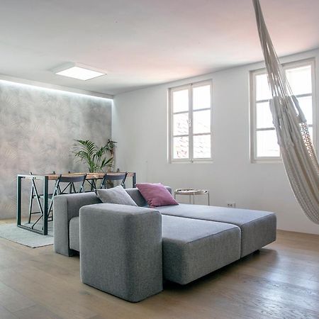 Penthouse View In Town Apartment Ljubljana Bagian luar foto