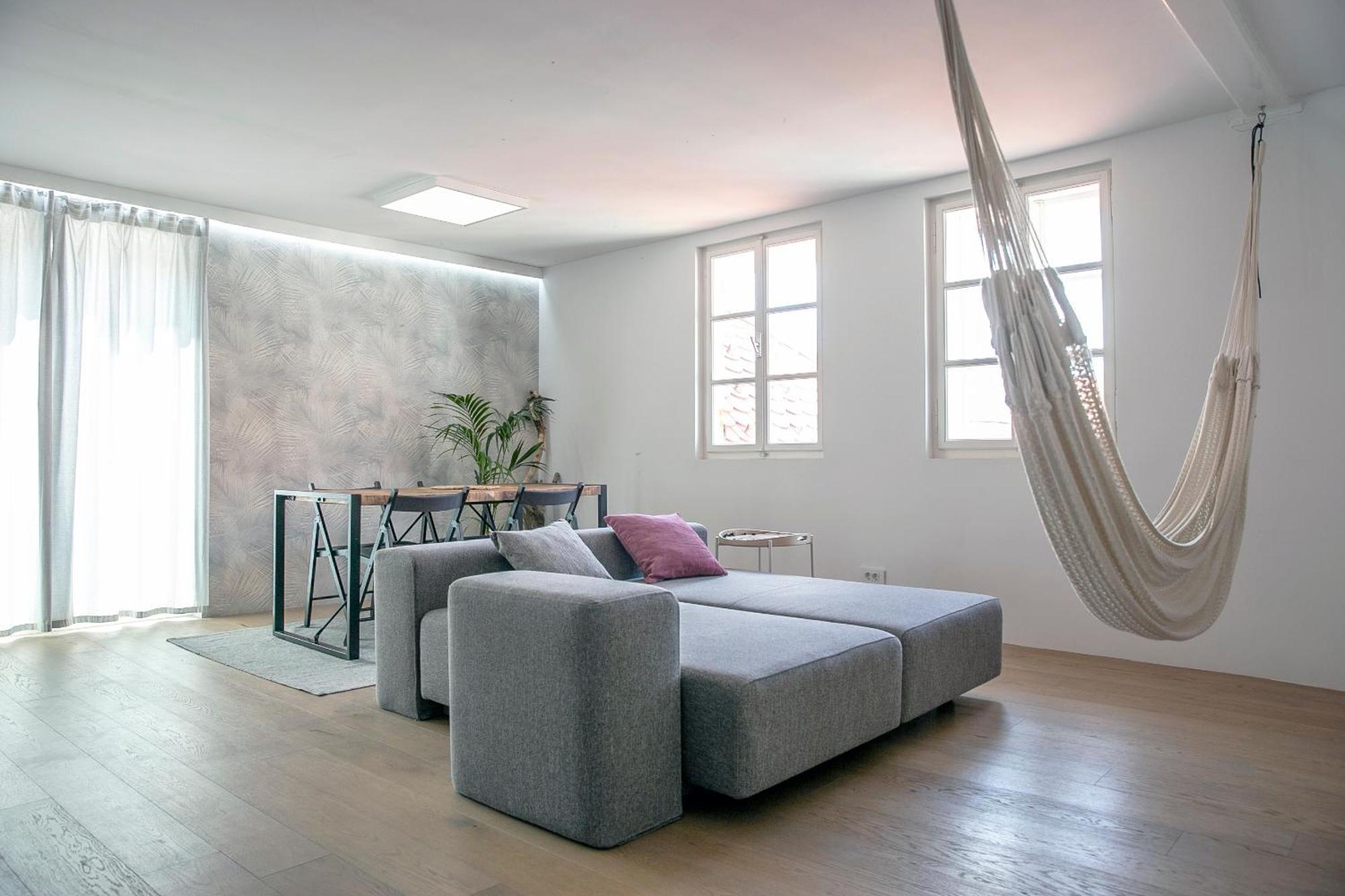 Penthouse View In Town Apartment Ljubljana Bagian luar foto